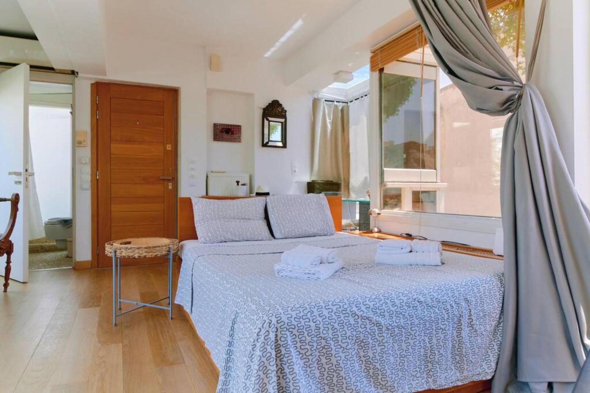 360 View In Roof Top Appartment With Patio Athens Ngoại thất bức ảnh